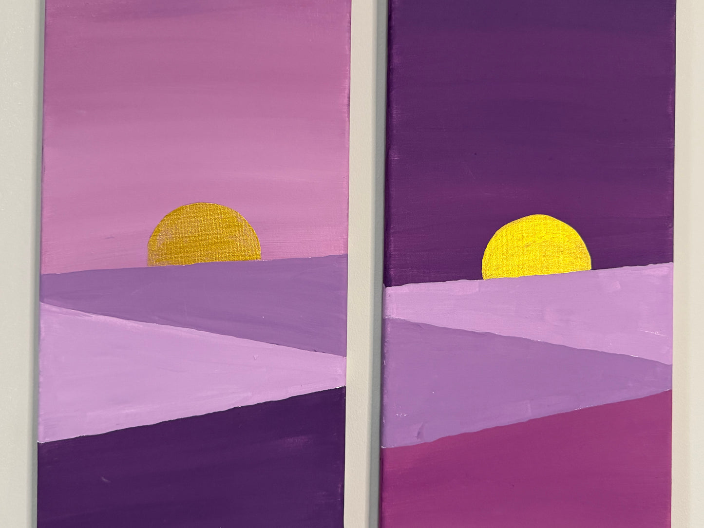 Purple sunrise & sunset